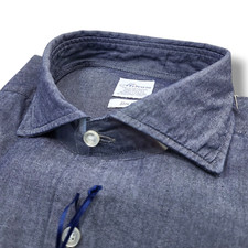 Camicia UOMO 100% cotone denim