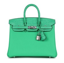 Hermes Birkin 25 Touch Vert