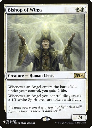 Mtg bishop wings - bishop, exc