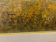 Opera d’arte Ferruccio Rontini (1893-1964) pittore toscano. Quadro del 1937 misu