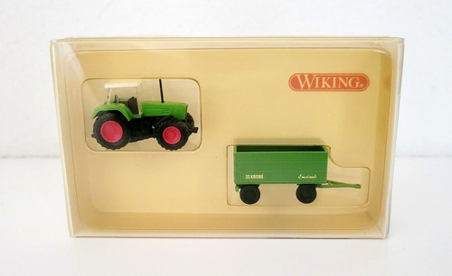 Trattore wiking krone verde - wiking,