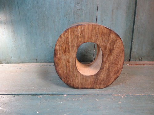 Belle lettera legno massiccio - lettera,