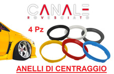 4 Anelli di Centraggio cerchi per Japan racing oz sparco   JR (scegli la misura)