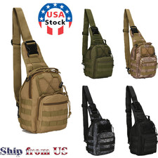 Men Tactical Bag Sling Chest