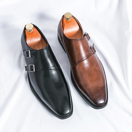 Scarpe uomo monaco cinturino
