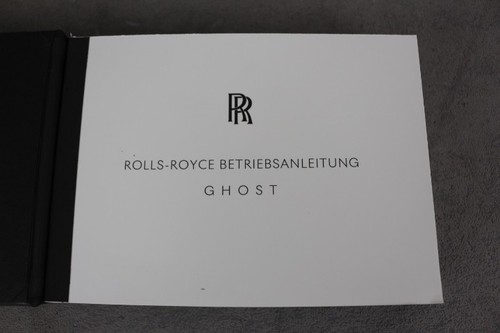 Rolls royce ghost manuale - rolls-royce,