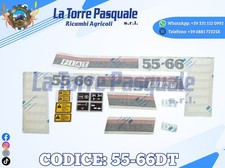 ADESIVI DECALCOMANIA TRATTORE