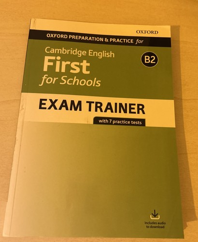 Cambridge english first for - cambridge,