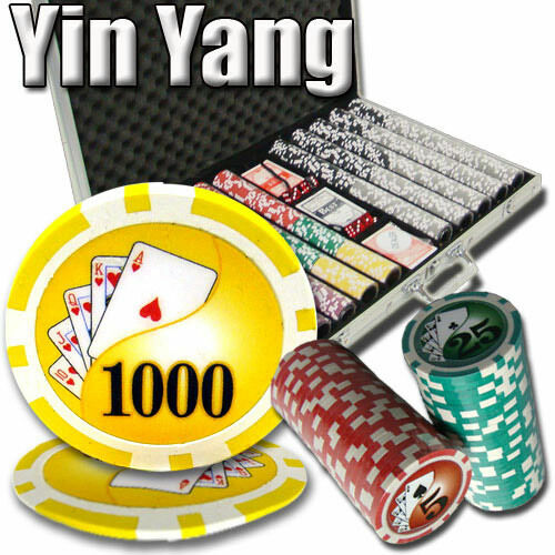 Set 1000 fiches - , poker