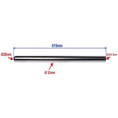 Tubo forcella adatto a - 2x,