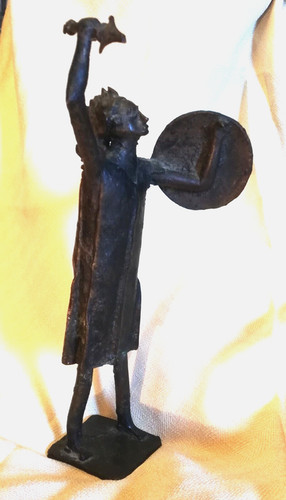 Scultura statuetta bronzo - scultura,