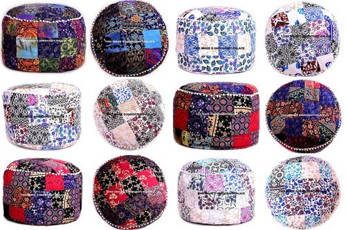 Patchwork pouf ottomano - patchwork,