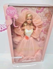 BARBIE MATTEL PEACHES'N CREAM BAMBOLA DOLL FIOR DI PESCA 1985 REPRO SIGNATURE 