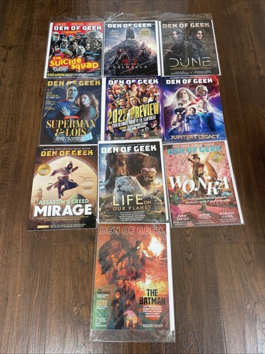 Den geek magazine lot 10 - den,