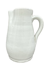 VASO CARAFFA PUGLIESE BROCCA TERRACOTTA ANTICA 800 CERAMICA TERRACOTTA SMALTATA