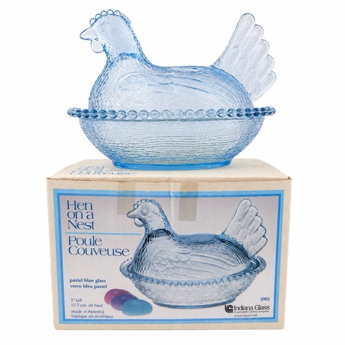 Indiana vetro gallina nido - gallina,