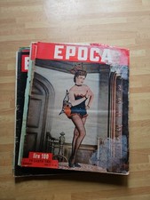 EPOCA Vintage Magazine POLITICO ATTUALITÀ Lotto 13 Mix Vintage Pezzi 5 Italia 