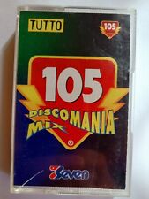 Radio 105 Discomania mix  Musicassetta Promo Tutto 6 Brani Compilation 1997 Rara