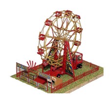 Big Wheel Ferris Wheel Fair Q24 UNPAINTED OO Scale Langley Models Kit 1/76