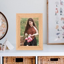  2 Pcs Quadretti Foto Portaritratti Farmatura Della Fattoria Cornice Di Legno