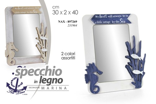 Specchio parete cornice - da,