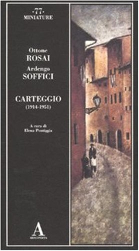 Carteggio rosai - -,