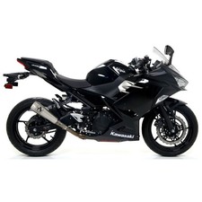 TERMINALE DI SCARICO ARROW PRO-RACE INOX KAWASAKI Z 400 / NINJA 400 19-22 OMOLOG