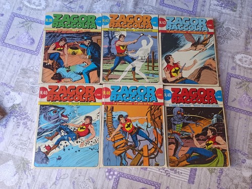 Zagor raccolta lotto pezzi 9 - -,