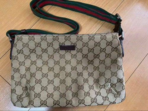 Borsa tracolla gucci gg - a,