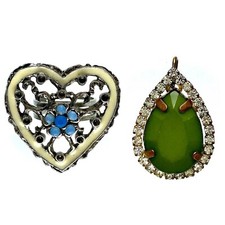 Lotto anelli e pendenti donna