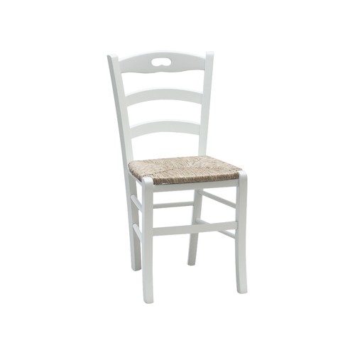 Sedia cucina legno bianco - sedia, legno,
