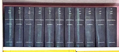 Enciclopedia europea garzanti - enciclopedia,