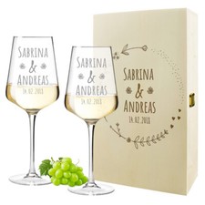 Wein-Set 3-tlg Con Bicchieri