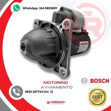 Motorino Avviamento BOSCH Iveco Daily 35.8.10.12 ZETA Fiat Campagnola 0001109344
