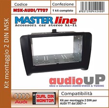 MASCHERINA AUTORADIO 2 DIN CON