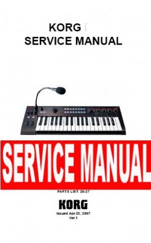 Manuali servizio originali - servizio,