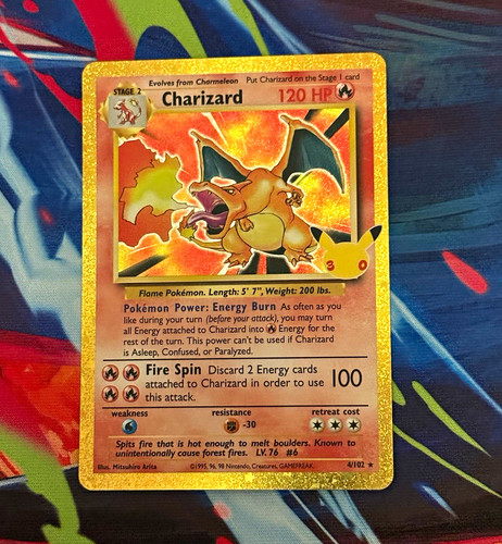 Pokémon tcg charizard 102 - pokémon, 4/102
