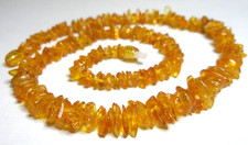 VERA COLLANA DALL'AMBRA BALTICA 45 cm - miele