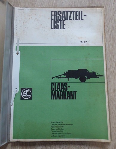 Claas pressa per - , markant