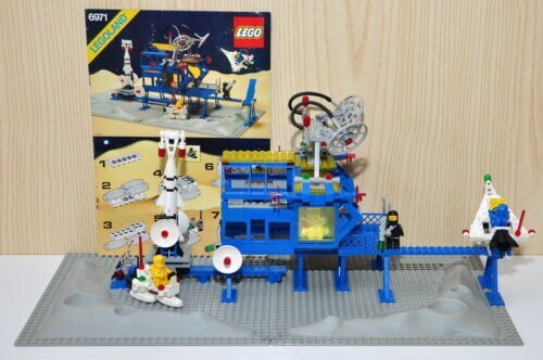 Lego spazio 6971 base - lego,
