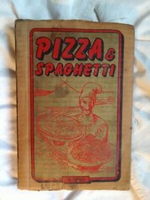 INTROVABILE LIBRO DEL 1985 : ' PIZZA E SPAGHETTI ' (COLLANA ' I CARTAPAGLIA ')