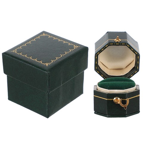 Scatola porta anelli vintage