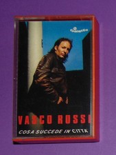 VASCO ROSSI. COSA SUCCEDE IN CITTA'. RARA MC MUSICASSETTA 1^ EDIZIONE NUOVA !