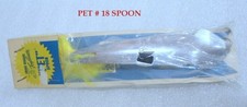 Tony Accetta Pet Spoon #18 Chrome Fishing Lure