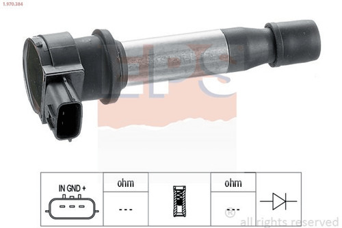 Bobina accensione per fiat - bobina,