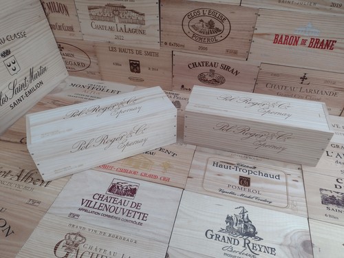 Cassetta porta vino legno - vino,