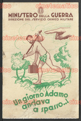 Brochure ministero guerra - d.,
