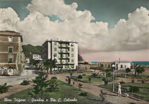 Cartolina riva trigoso - cartolina,