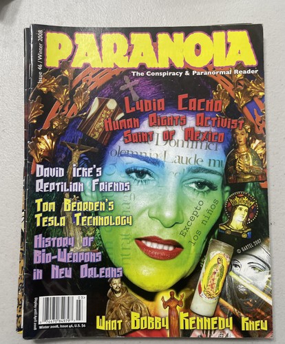 Paranoia magazine issue - magazine,