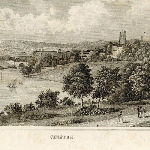 Inghilterra chester river dee - chester,